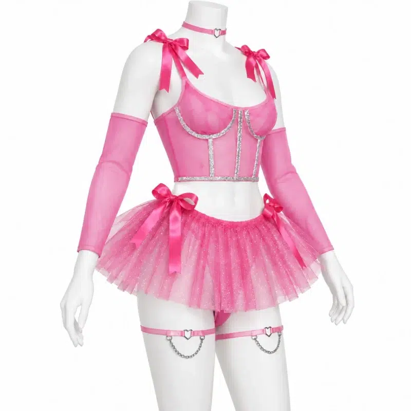 Disfraz Barbie Princesa Rosa · fotografía 2