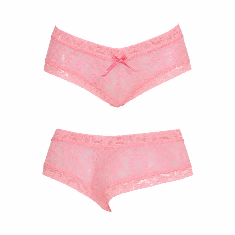 Tanga Boxer Encaje