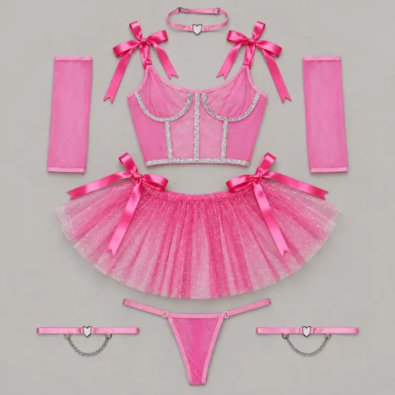 Disfraz Barbie Princesa Rosa · fotografía 4