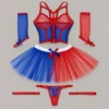 Disfraz Harley Quinn Tutu — prendas y accesorios incluidos
