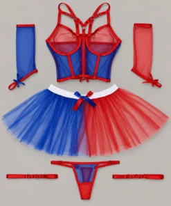 Disfraz Harley Quinn Tutu — prendas y accesorios incluidos