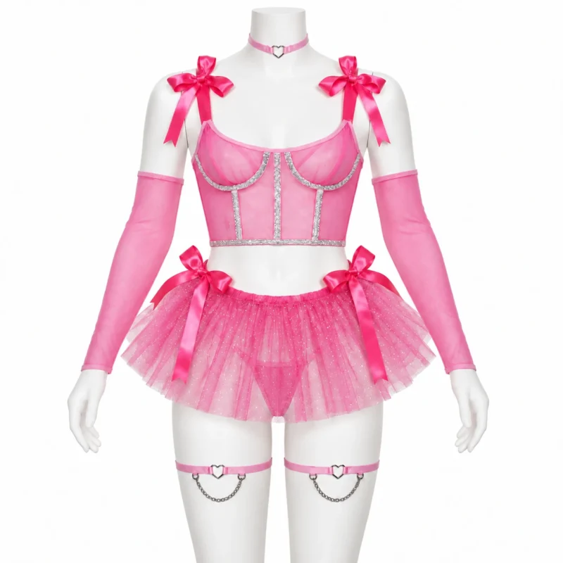 Disfraz Barbie Princesa Rosa de la colección Mujer