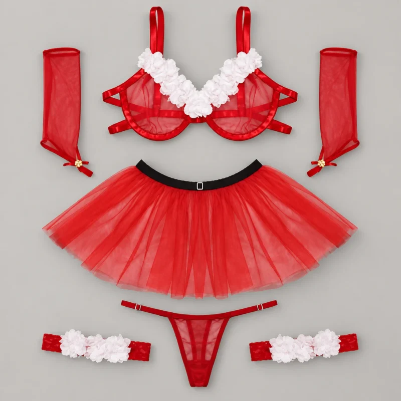 Disfraz Merry Navidad — prendas y accesorios incluidos