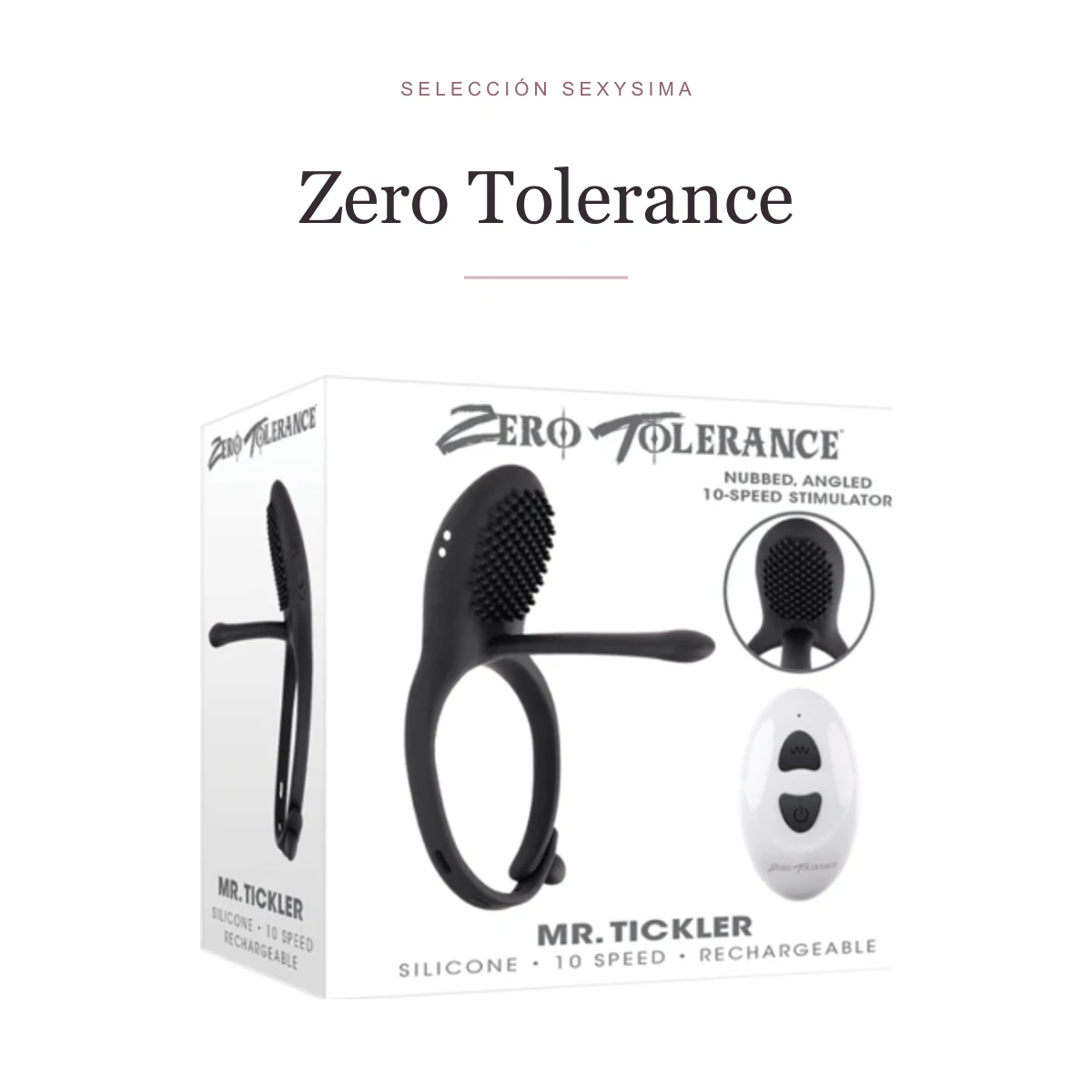 Zero Tolerance